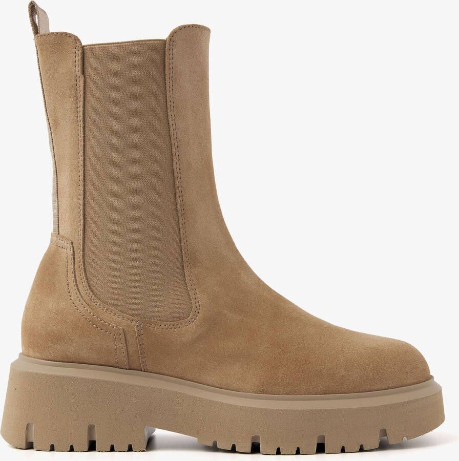 VIA VAI Ziva Rush Chelsea boots dames Enkellaarsjes dames Beige