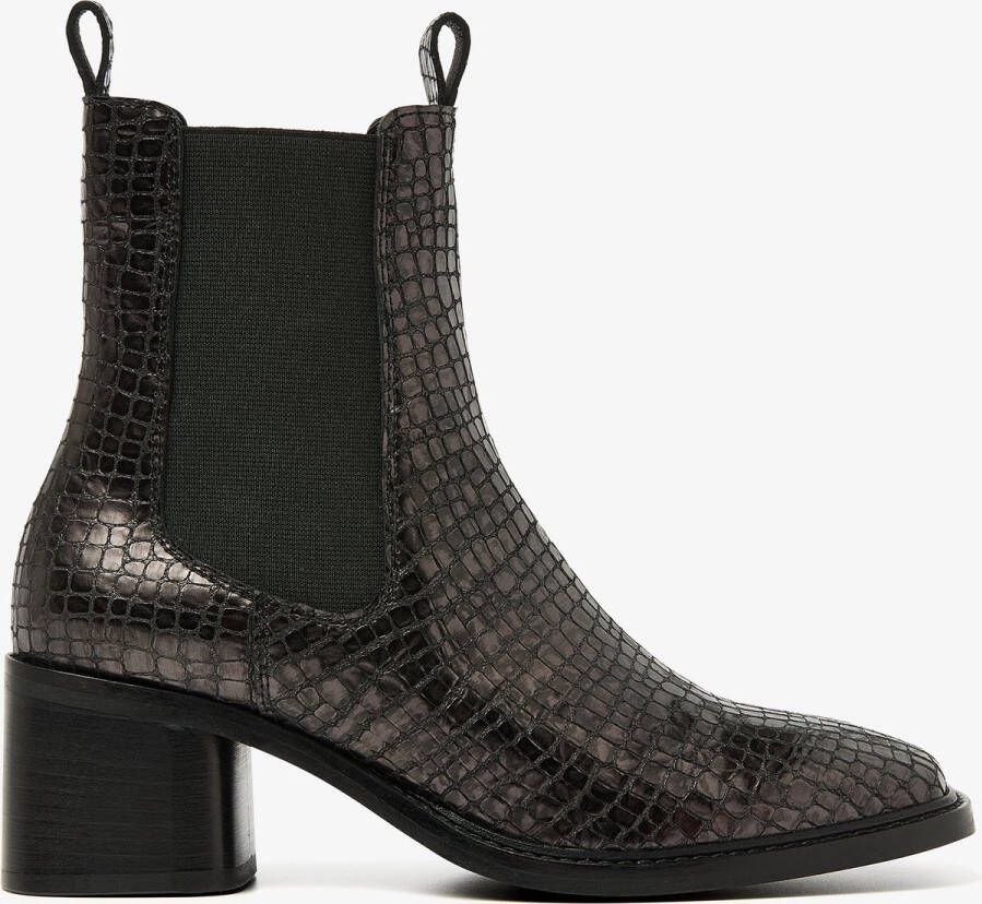 VIA VAI Zoey Scott leren laarzen Brons Leer Chelsea boots Dames