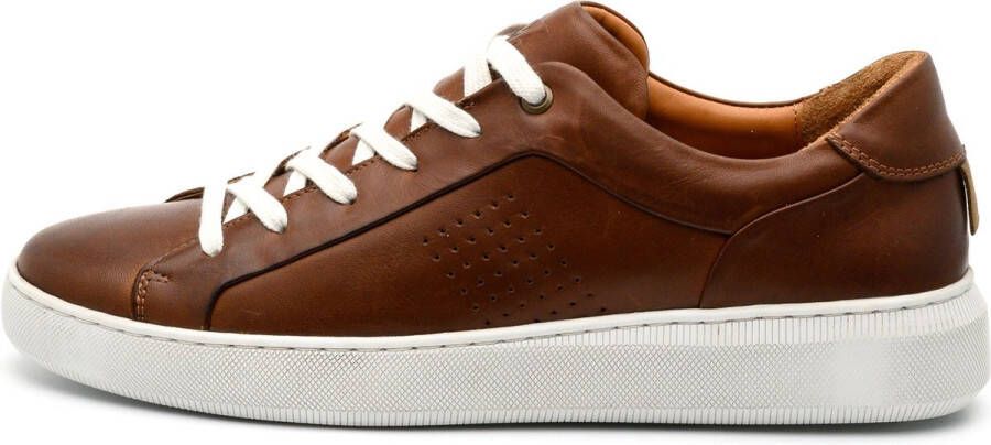 Viatore sneaker Helsinki Brown Met orthopedische inlegzool