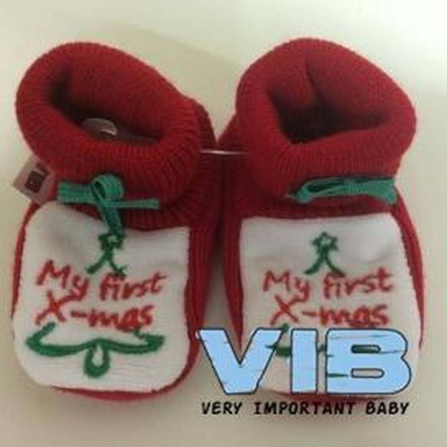 VIB baby slofjes 1e kerst