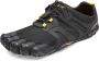 Vibram Fivefingers V Trail 2.0 Trailrunningschoenen Heren Black Yellow - Thumbnail 1