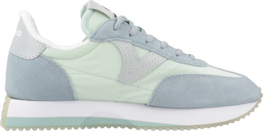 Victoria Monochrome Cosmos Sneakers Green Dames