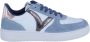 Victoria Metallic Splitleren Sneakers voor Vrouwen Blauw Dames - Thumbnail 1