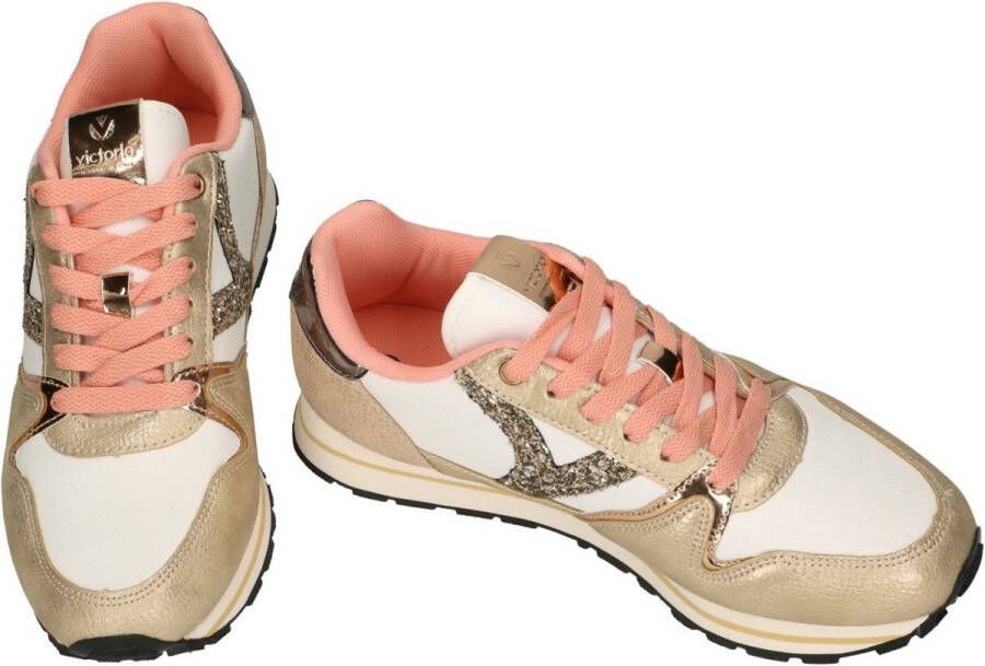 Victoria Dames sportschoenen multi-matériaux Beige Dames