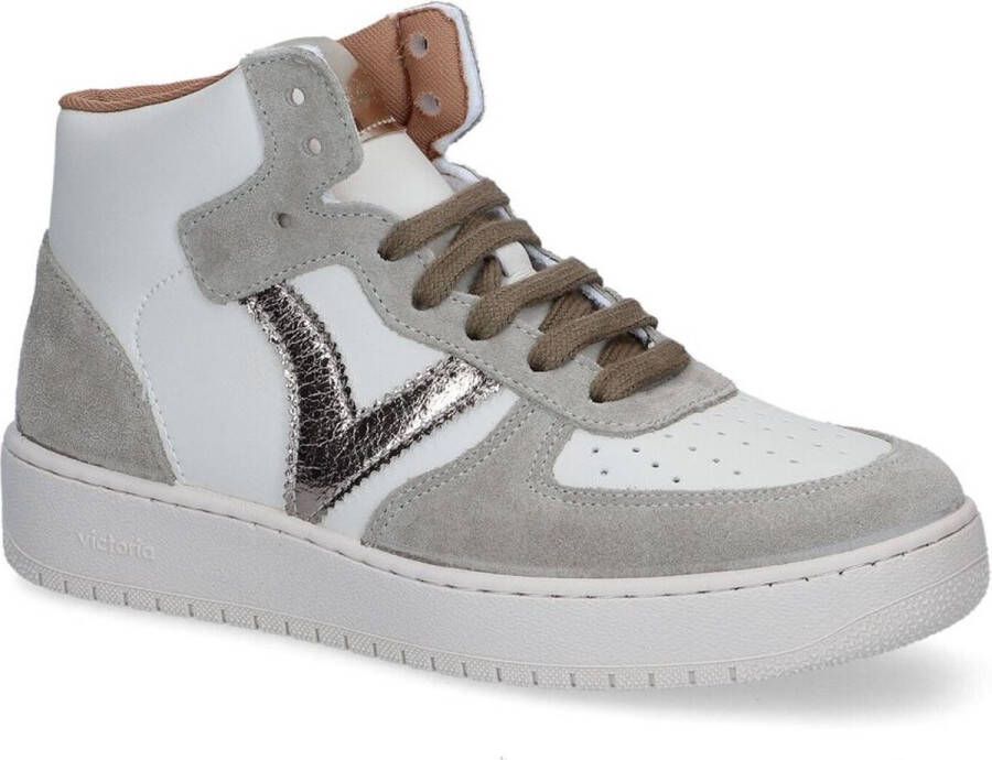 Victoria Madrid Serraje Metal High Sneakers Dames