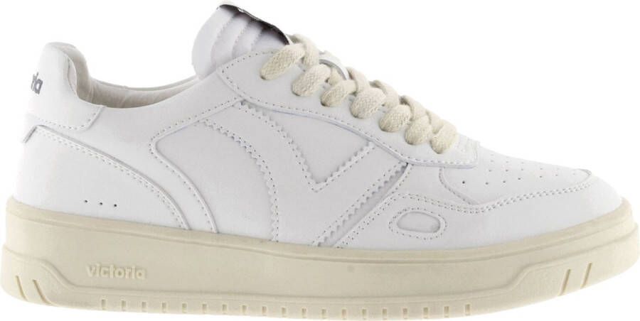 Victoria Sportieve Sneaker voor met Beige en Zwarte Accenten Beige - Foto 1