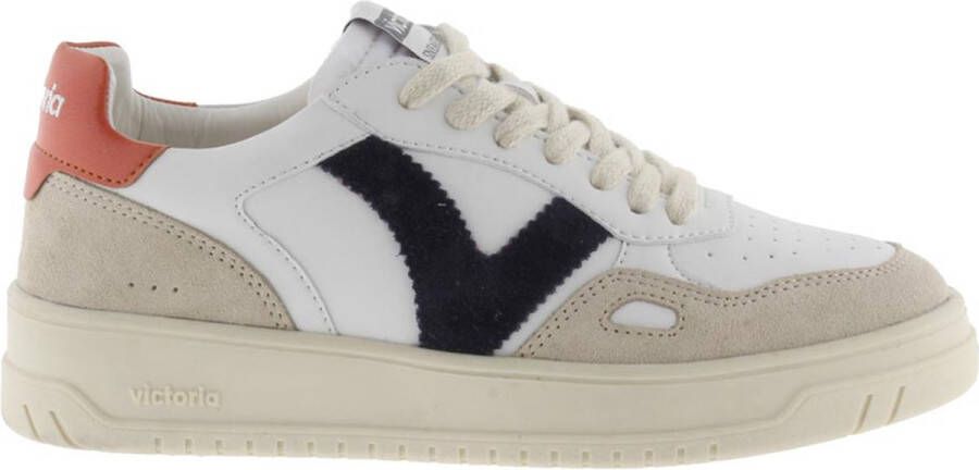 Victoria Sportieve Sneaker voor met Beige en Zwarte Accenten Beige - Foto 6