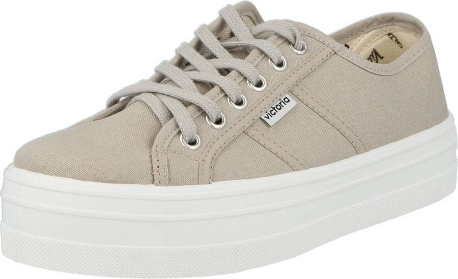 Victoria sneakers laag barcelona lona Poederroze