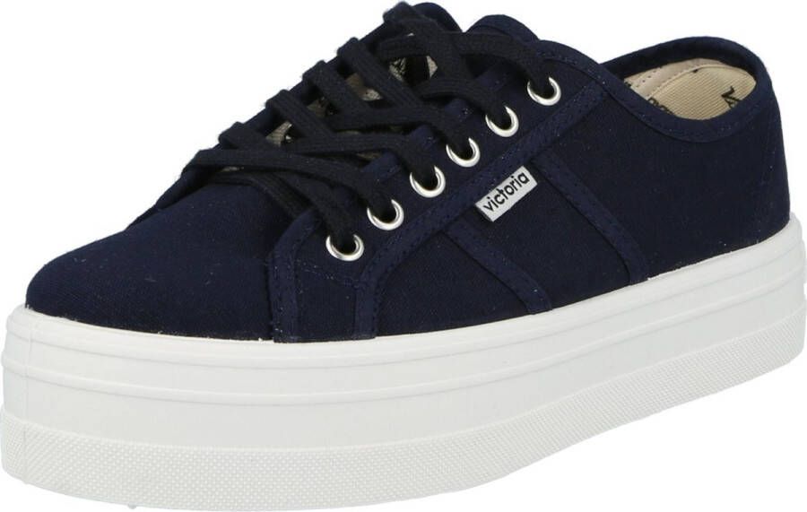 Victoria Trainers barcelona toile Blauw Dames