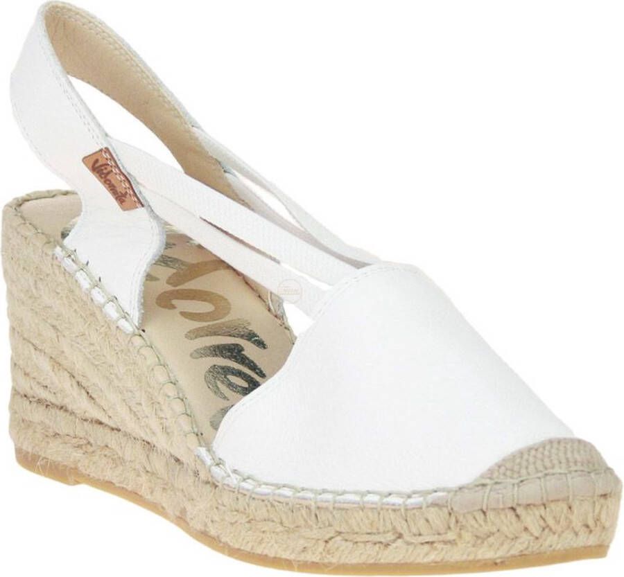 Vidorreta Espadrilles Wit Sleehak