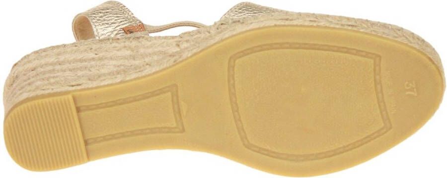 Vidorreta Vidoretta Gouden Espadrilles