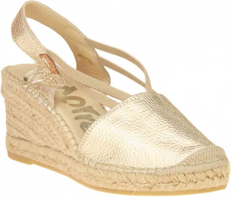 Vidorreta Vidoretta Gouden Espadrilles