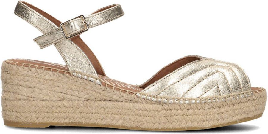 VIGUERA Sandalen Dames 2158 Met Maat: 36 Materiaal: Leer Kleur: Goud