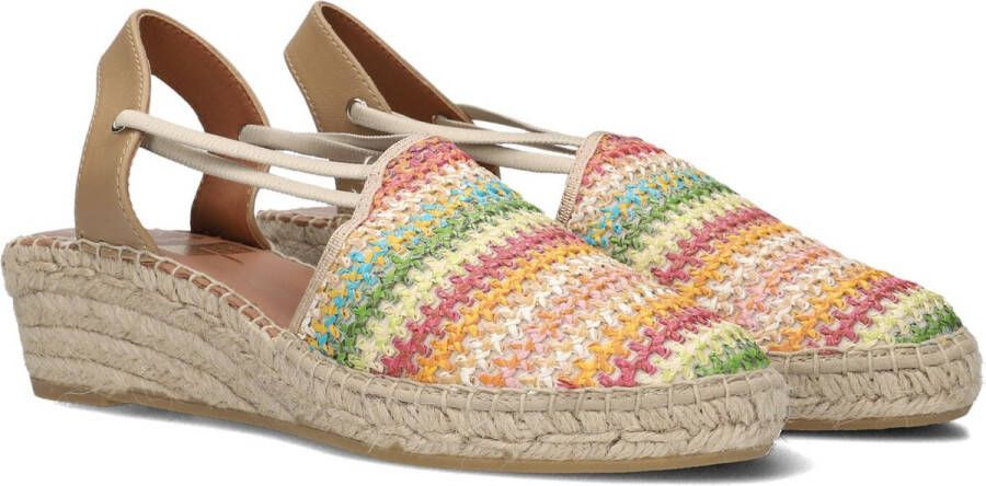 Viguera Kleurrijke Raffia Espadrilles Sandalen Multicolor Dames