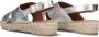 VIGUERA Espadrilles Dames 2171 Met Maat: 40 Materiaal: Leer Kleur: Zilver - Thumbnail 1