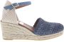 VIGUERA Dames Pumps 2070 Dakar Jeans Jeansblauw - Thumbnail 1