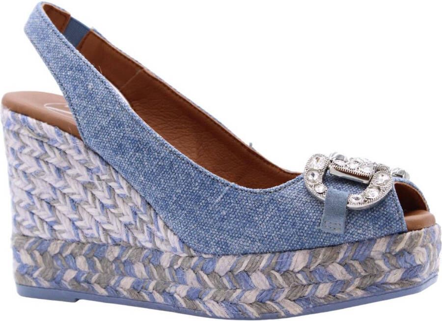 Viguera Wig Espadrilles voor Vrouwen Blue Dames