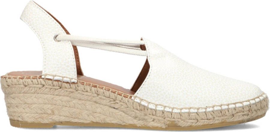 VIGUERA Espadrilles Female Instappers Damesschoenen Leer 1825 led Wit - Foto 1