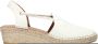 VIGUERA Espadrilles Dames 1825 Led Maat: 38 Materiaal: Leer Kleur: Wit - Thumbnail 1