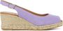 VIGUERA Espadrilles Dames Damesschoenen Suède Sleehak Hoogte 2013 Lila - Thumbnail 1