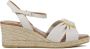 VIGUERA Espadrilles Dames 2043 Maat: 39 Materiaal: Leer Kleur: Gebroken wit - Thumbnail 1