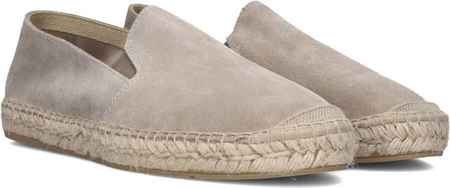 VIGUERA Espadrilles Male Instappers Herenschoenen Suède 1356 Beige