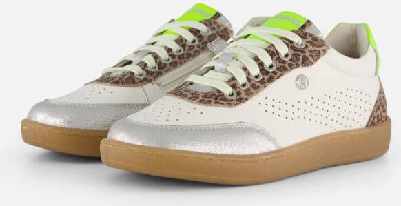 Vingino Animal Sneakers zilver Leer Dames