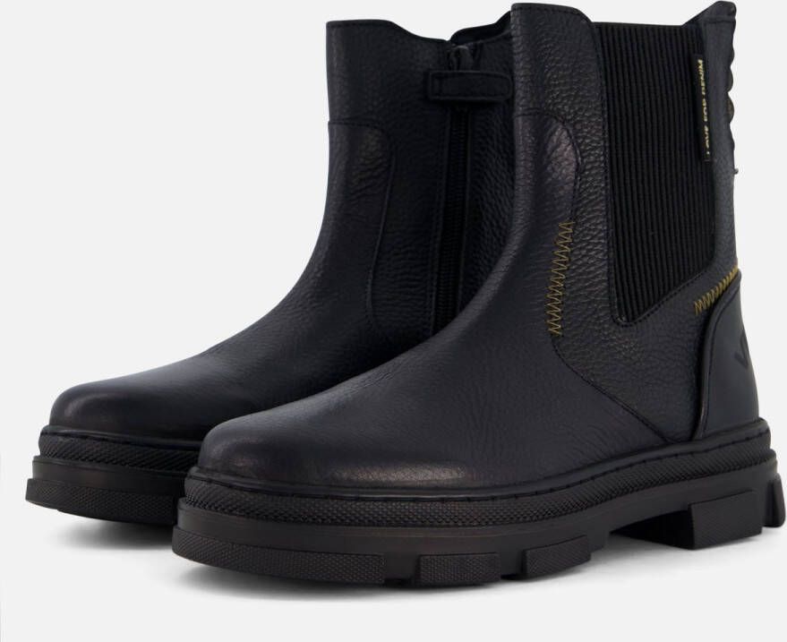 Vingino Jodie Chelsea boots zwart Leer Dames