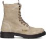 Vingino Julia leren veterboots goud - Thumbnail 3