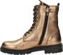 Vingino Julia Veterboots Laarzen Met Veters Meisjes Goud - Thumbnail 2