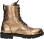 Vingino Julia Veterboots Laarzen Met Veters Meisjes Goud - Thumbnail 2