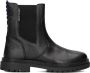 Vingino Kathy leren chelsea boots zwart - Thumbnail 3