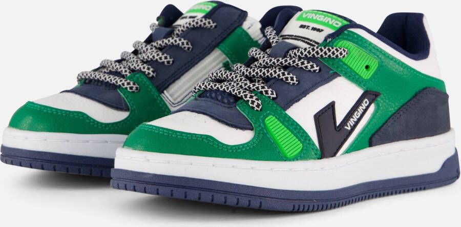 Vingino Kevin Basketbal Lifestyle Sneakers groen