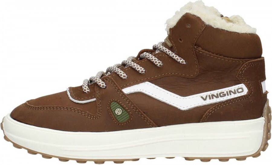 Vingino Max Mid Veterboot Bruin Cognac