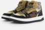 VINGINO Maxime leren sneakers zwart bruin Leer Meerkleurig 36 - Thumbnail 2