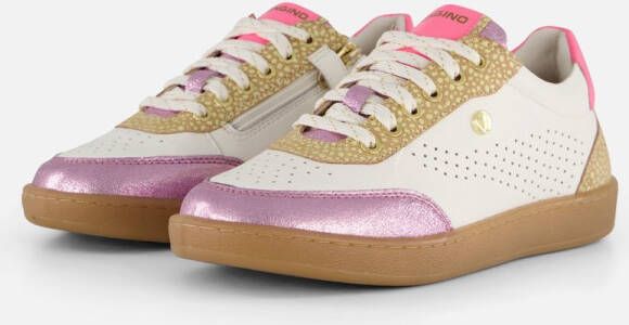 Vingino Metallic Sneakers roze Leer Dames