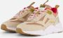 Vingino Odilia Lifestyle Runners Sneakers beige Dames - Thumbnail 2