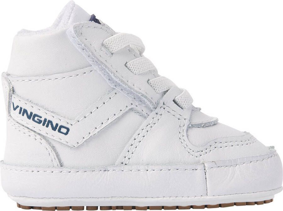 Vingino Rens mid crib Sneaker Jongens Real white