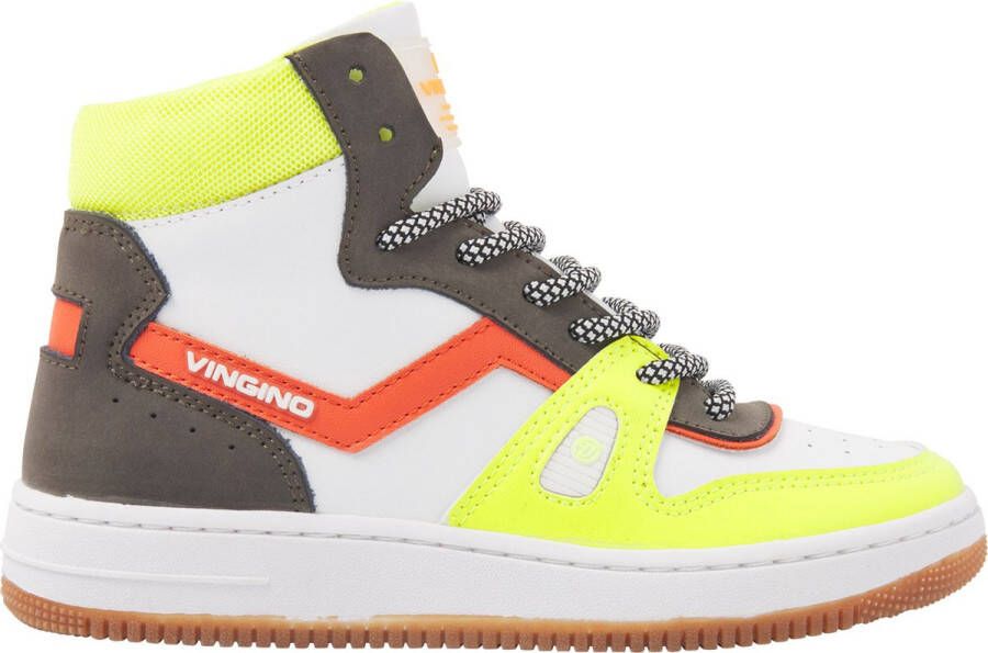 Vingino Rens mid Sneaker Jongens Multicolor white