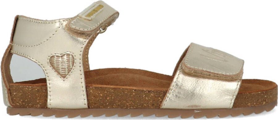 VINGINO Floor Premium leren sandalen goud metallic Leer Effen 26 - Foto 2