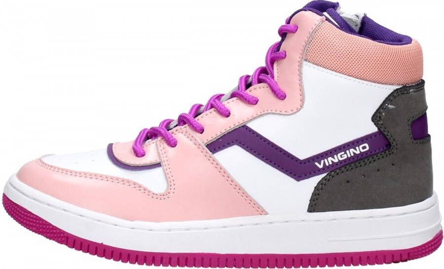 Vingino Senne mid Sneaker Meisjes Soft pink