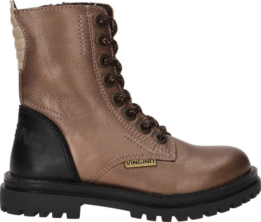 Vingino Shirley Veterboots Meisjes Bruin