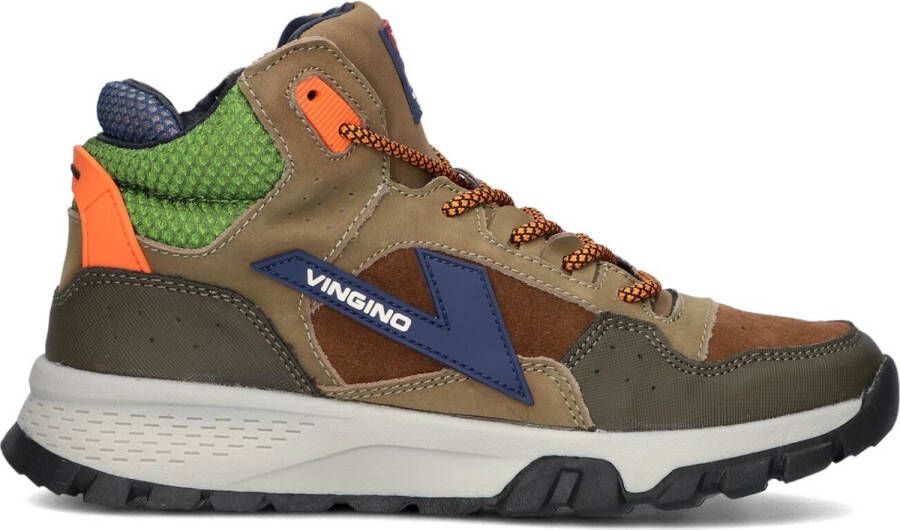 Vingino Vito Mid Sneakers Jongens Cognac