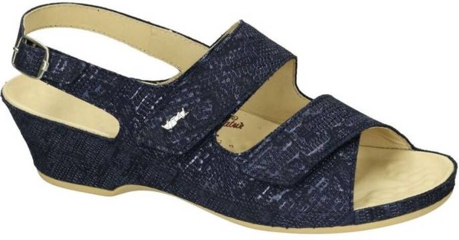 Vital -Dames blauw donker sandalen