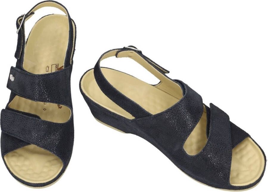 Vital -Dames blauw donker sandalen