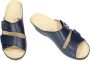 Vital -Dames slipper Eva-Nappa Ozean 12546 slipper muiltje blauw - Thumbnail 1