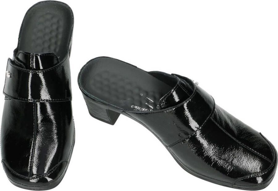 Vital -Dames zwart slippers & muiltjes