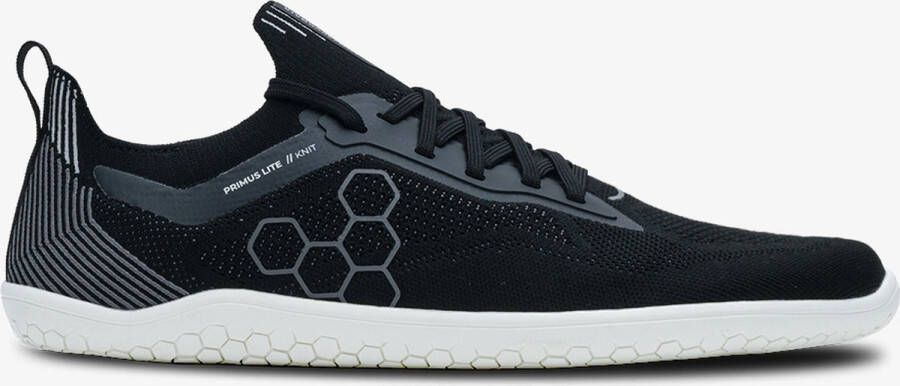 Vivobarefoot Primus Lite Knit Obsidian Mannen Barefoot Schoenen