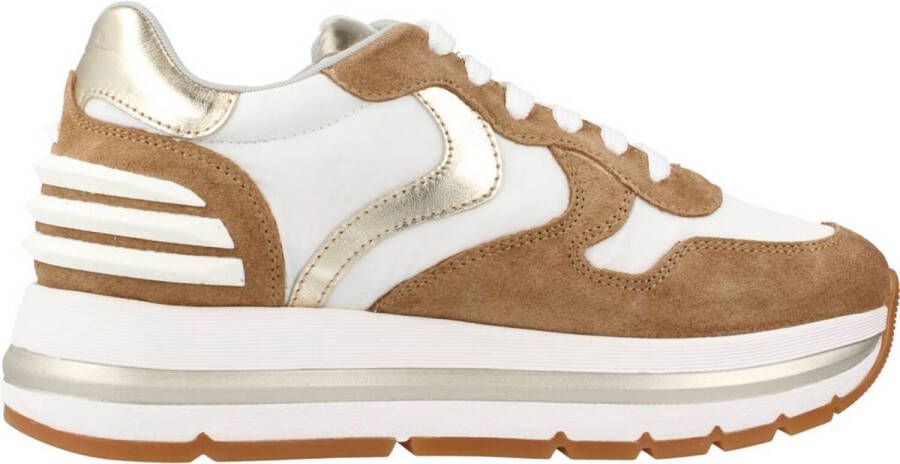 Voile blanche Sneakers Brown Dames