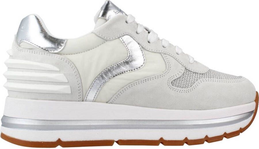 VOILE BLANCHE Lage Sneakers Dames Maran Power Maat: 38 Materiaal: Suède Kleur: Beige